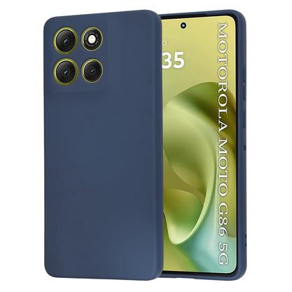 Калъф за Motorola Moto G86, Techsuit, SoftFlex, Тъмносин