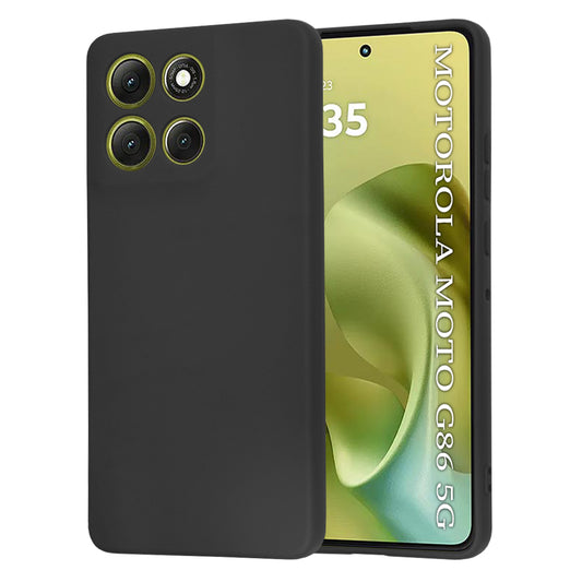 Калъф за Motorola Moto G86, Techsuit, SoftFlex, Черен