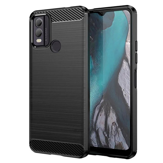 Калъф за Nokia C22, Techsuit, Карбон, Черен