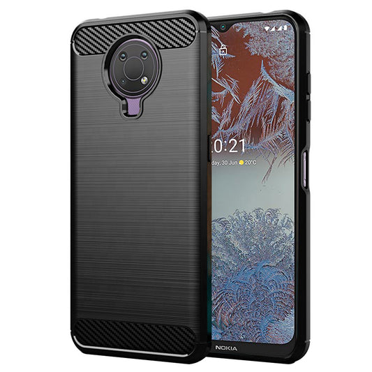 Калъф за Nokia G10 / G20, Techsuit, Карбон, Черен