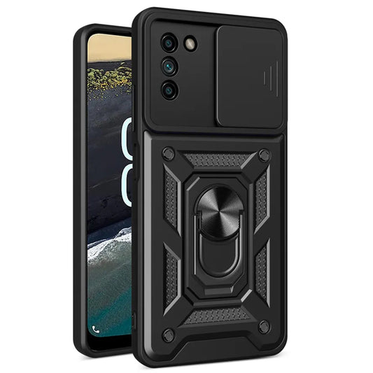 Калъф за Nokia G21 / G11, Techsuit, CamShield, Черен