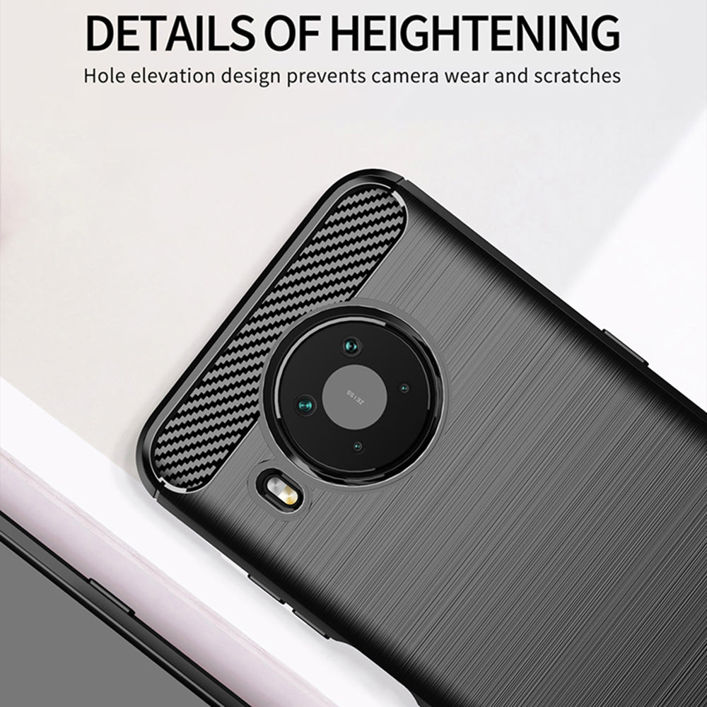 Калъф за Nokia X10 / X20, Techsuit, Карбон, Черен