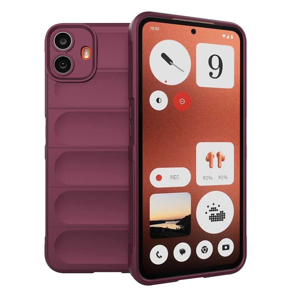 Калъф за Nothing CMF Phone 1, Techsuit, Magic Shield, Бордо