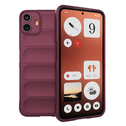 Калъф за Nothing CMF Phone 1, Techsuit, Magic Shield, Бордо