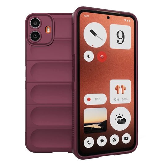 Калъф за Nothing CMF Phone 1, Techsuit, Magic Shield, Бордо
