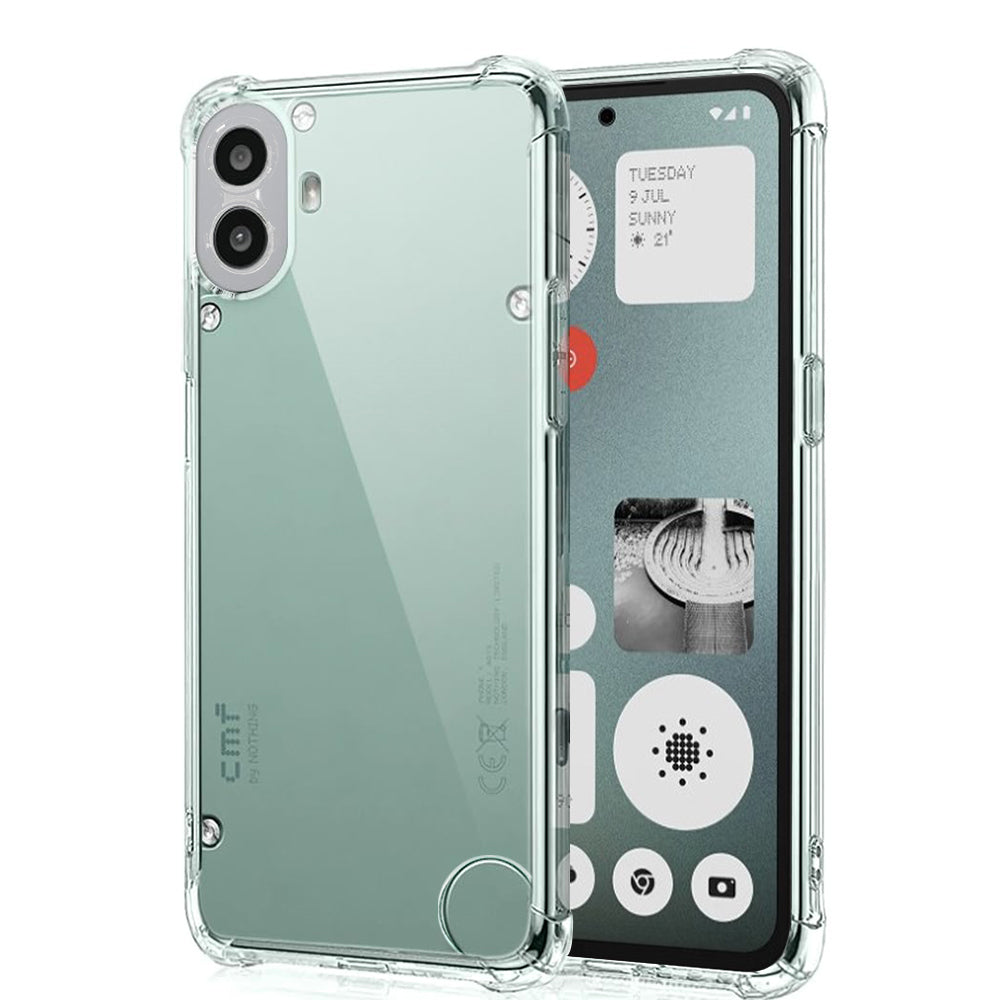 Калъф за Nothing CMF Phone 1, Techsuit, противоударен прозрачен, прозрачен