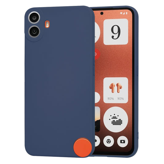 Калъф за Nothing CMF Phone 1, Techsuit, SoftFlex, Тъмносин
