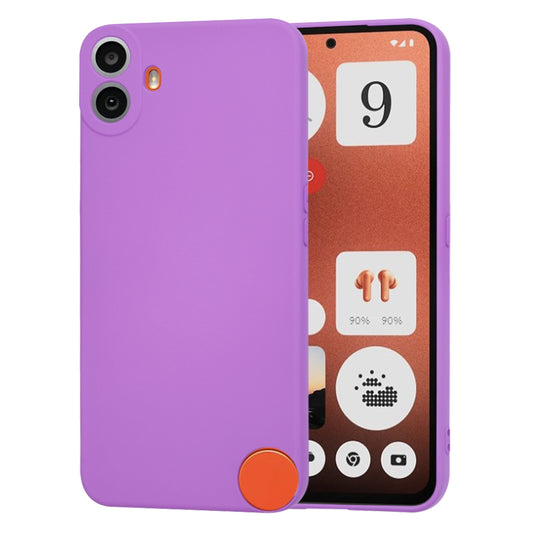 Калъф за Nothing CMF Phone 1, Techsuit, SoftFlex, Лилав