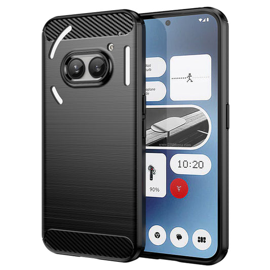 Калъф за Nothing Phone (2a) Plus / Phone (2a), Techsuit, Карбон, Черен