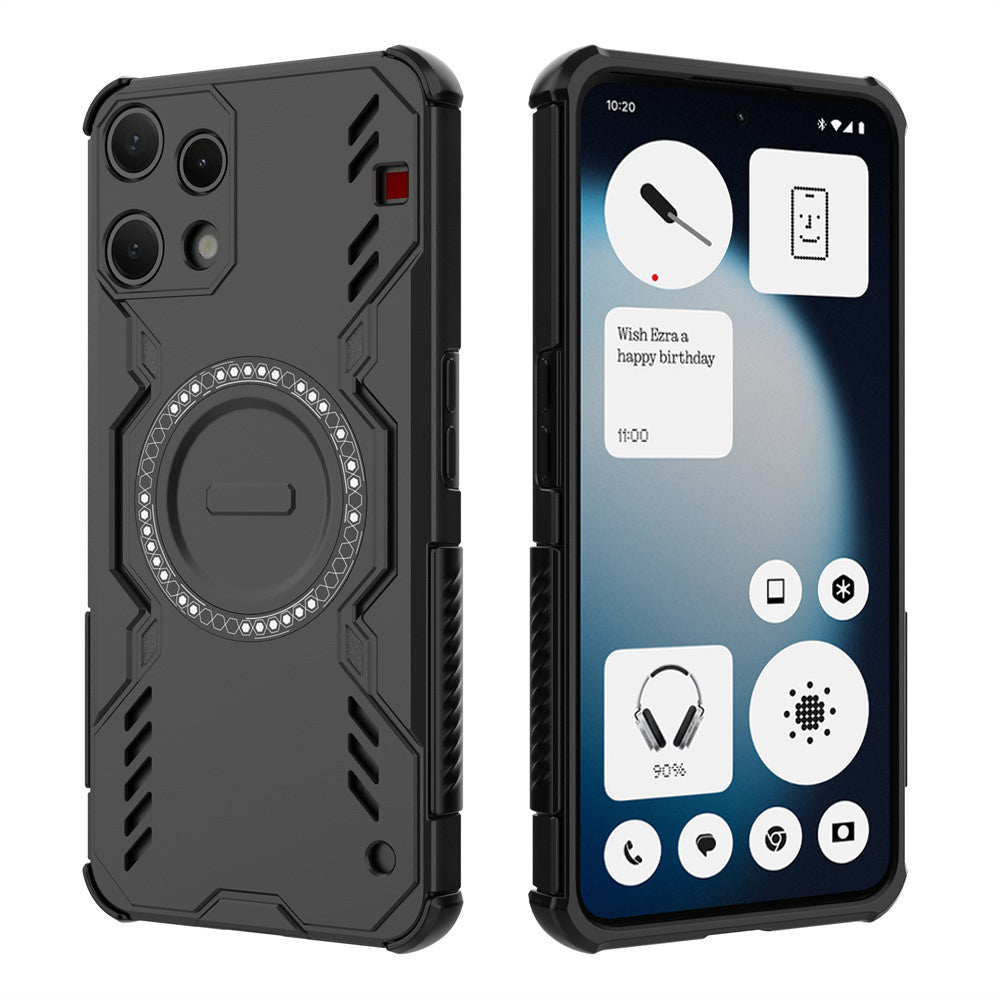 Калъф за Nothing Phone (3a) Lite, Techsuit, ArmorMag, Черен