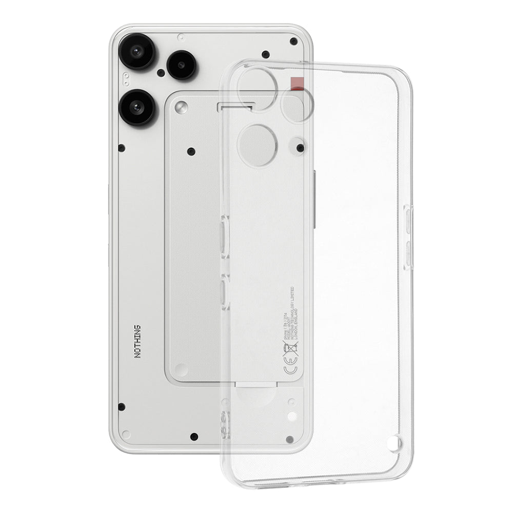 Калъф за Nothing Phone (3a) Lite, Techsuit, Clear, Прозрачен