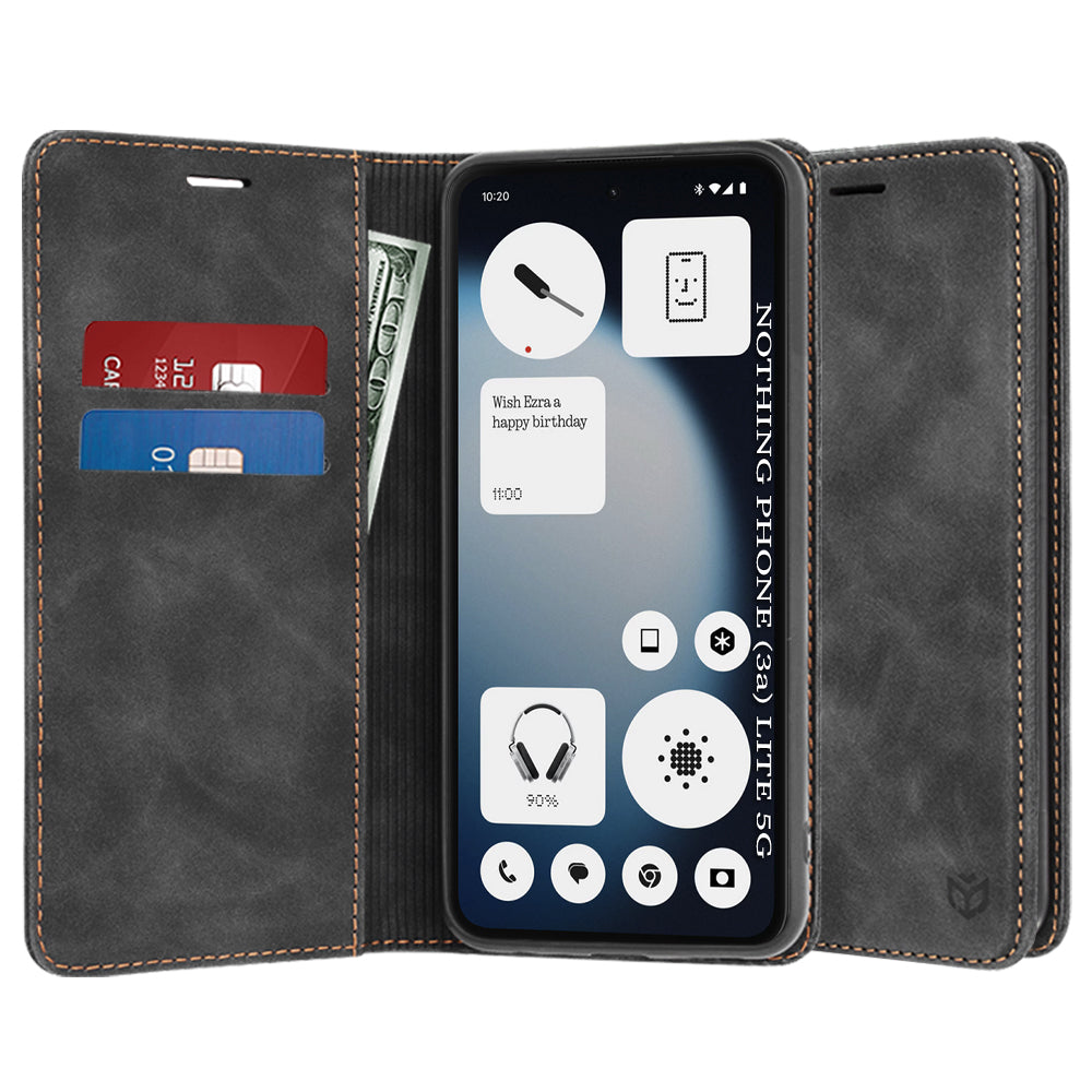 Калъф за Nothing Phone (3a) Lite, Techsuit, Confy, Черен