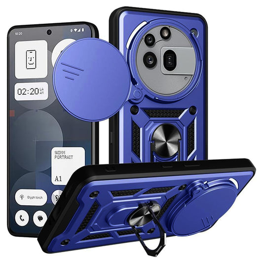 Калъф за Nothing Phone (3a) Pro, Techsuit, CamShield, Син