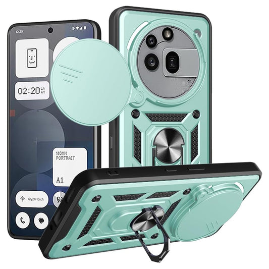Калъф за Nothing Phone (3a) Pro, Techsuit, CamShield, Зелен