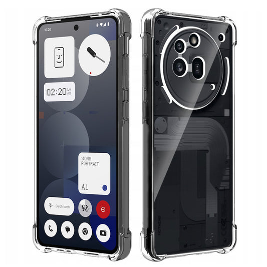 Калъф за Nothing Phone (3a) Pro, Techsuit, Shockproof Clear, Прозрачен