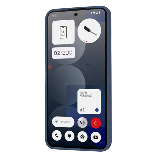 Калъф за Nothing Phone (3a) Pro, Techsuit, SoftFlex, Тъмносин