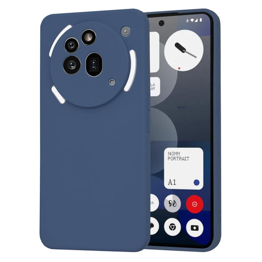Калъф за Nothing Phone (3a) Pro, Techsuit, SoftFlex, Тъмносин