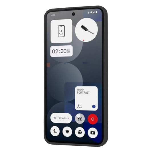 Калъф за Nothing Phone (3a) Pro, Techsuit, SoftFlex, Черен
