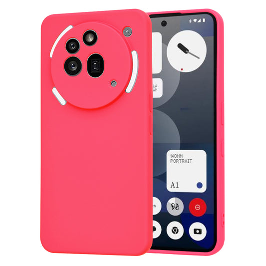 Калъф за Nothing Phone (3a) Pro, Techsuit, SoftFlex, Тъмнорозов