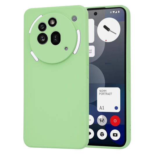 Калъф за Nothing Phone (3a) Pro, Techsuit, SoftFlex, Светлозелен