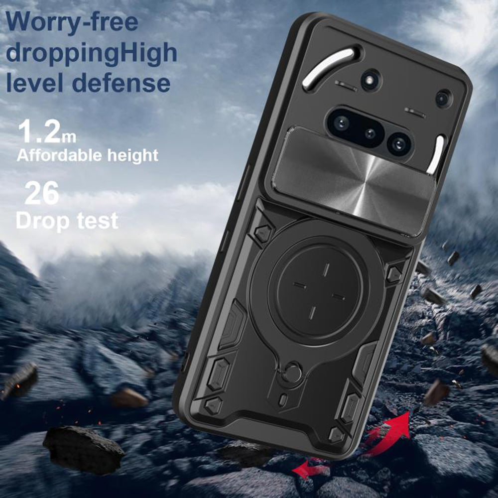 Case for Nothing Phone (3a), Techsuit, CamGuard Pro, Black