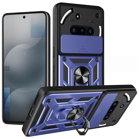 Калъф за Nothing Phone (3a), Techsuit, CamShield, Син