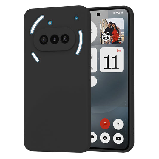 Калъф за Nothing Phone (3a), Techsuit, SoftFlex, Черен