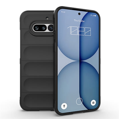 Case for Nothing Phone (4a), Techsuit, Magic Shield, Black