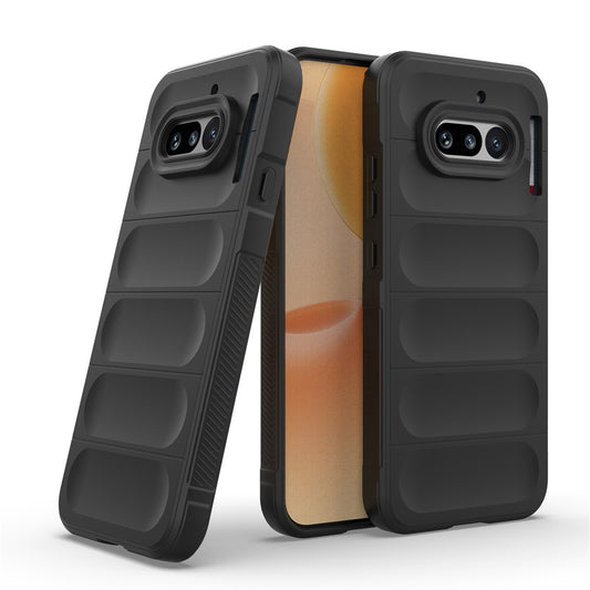 Калъф за Nothing Phone (4a), Techsuit, Magic Shield, Черен