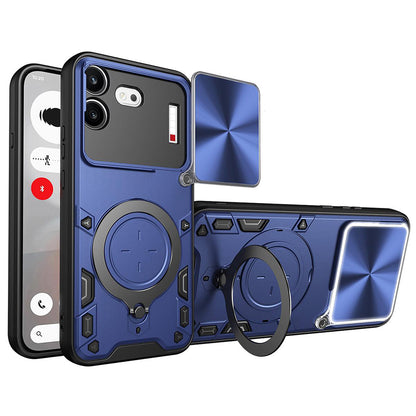 Калъф за Nothing Phone (4b), Techsuit, CamGuard Pro, Син