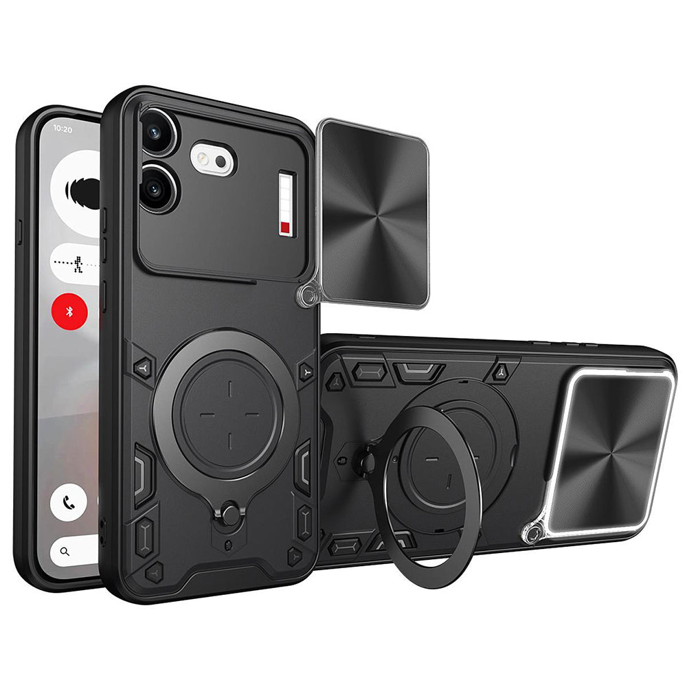 Калъф за Nothing Phone (4b), Techsuit, CamGuard Pro, Черен