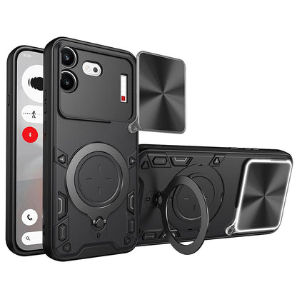 Калъф за Nothing Phone (4b), Techsuit, CamGuard Pro, Черен