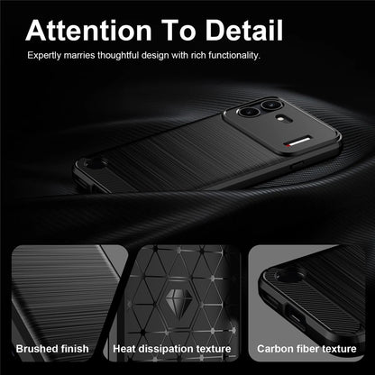Калъф за Nothing Phone (4b), Techsuit, Карбон, Черен