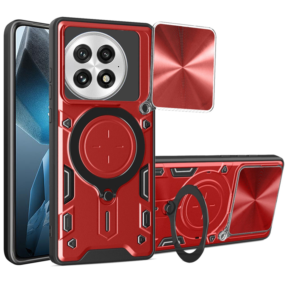 Калъф за OnePlus 13, Techsuit, CamGuard Pro, Червен