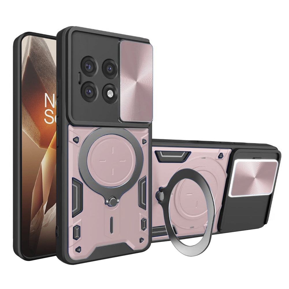 Калъф за OnePlus 13R, Techsuit, CamGuard Pro, Розово злато