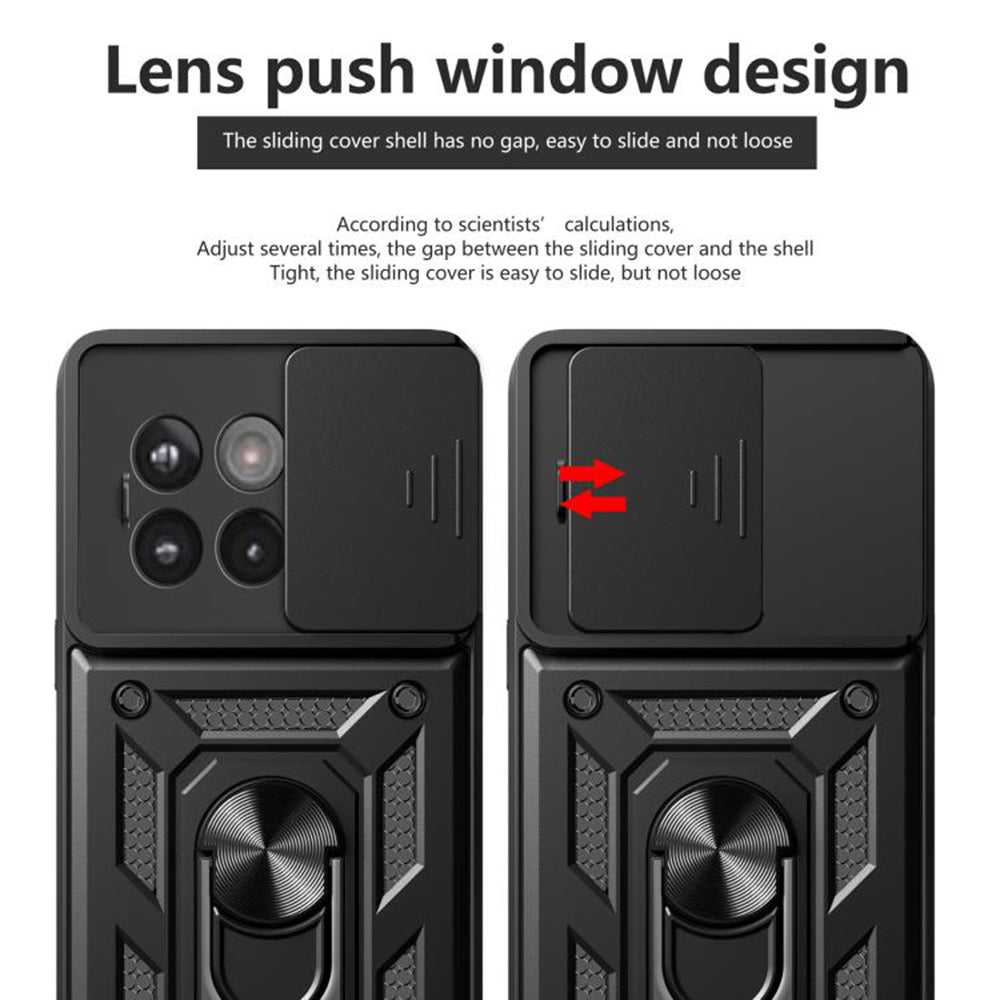 Калъф за OnePlus 13R, Techsuit, CamShield, Черен