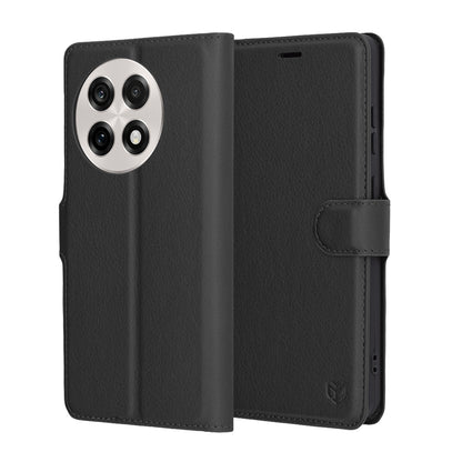 Калъф за OnePlus 13R, Techsuit, Leather Folio, Черен