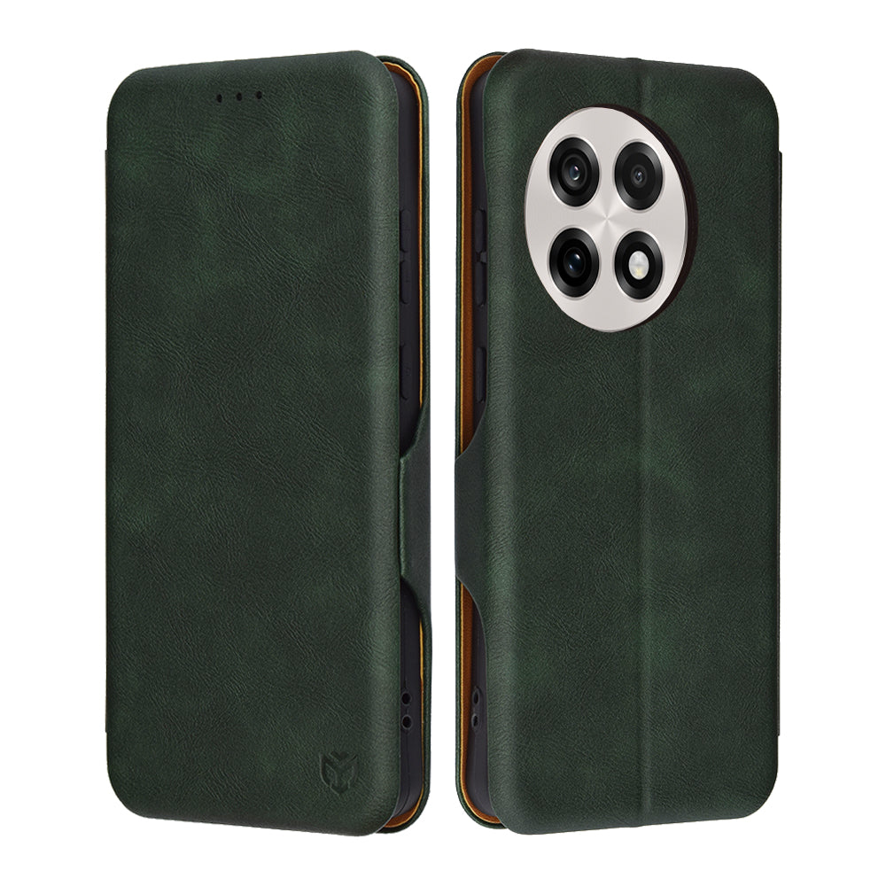 Калъф за OnePlus 13R, Techsuit, Safe Wallet Plus, Зелен