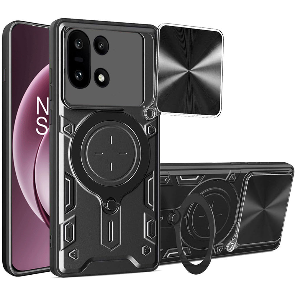 Case for OnePlus 15, Techsuit, CamGuard Pro, Black