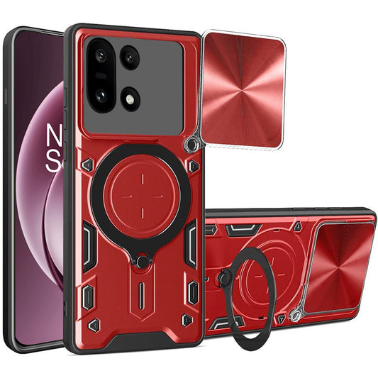 Калъф за OnePlus 15, Techsuit, CamGuard Pro, Червен