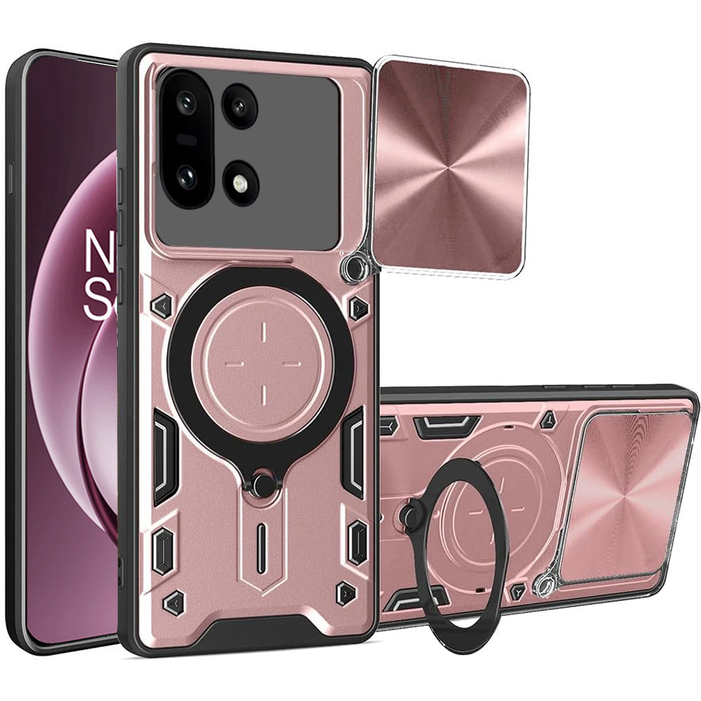 Калъф за OnePlus 15, Techsuit, CamGuard Pro, Розово Злато