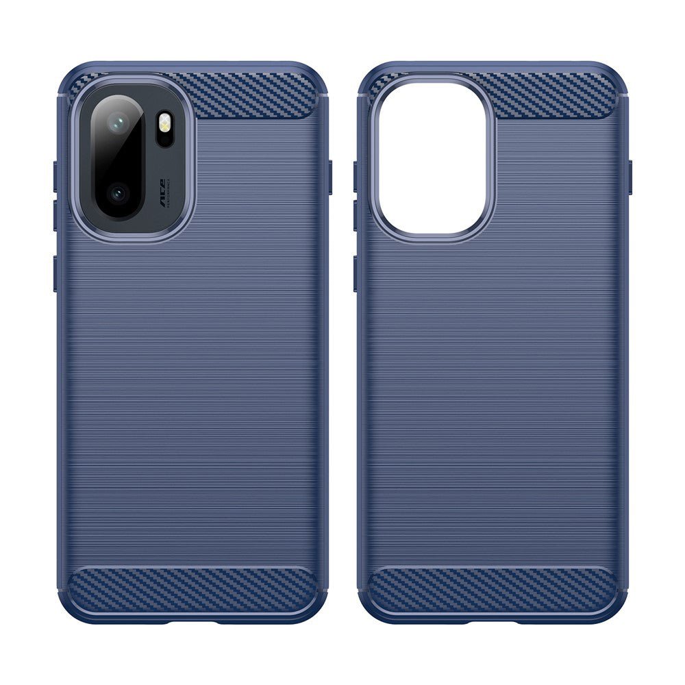 Калъф за OnePlus 15R, Techsuit, Карбон, Син