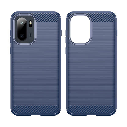 Калъф за OnePlus 15R, Techsuit, Карбон, Син