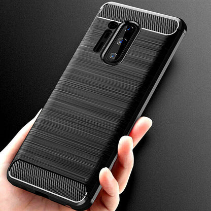 Калъф за OnePlus 8 Pro, Techsuit, Карбон, Черен