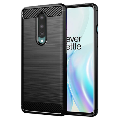 Калъф за OnePlus 8, Techsuit, Карбон, Черен