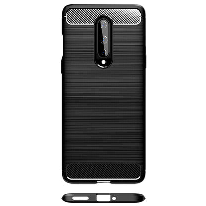 Калъф за OnePlus 8, Techsuit, Карбон, Черен