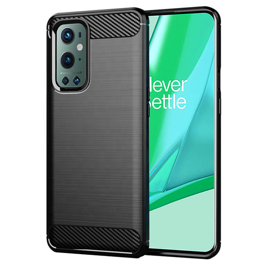 Калъф за OnePlus 9 Pro, Techsuit, Карбон, Черен