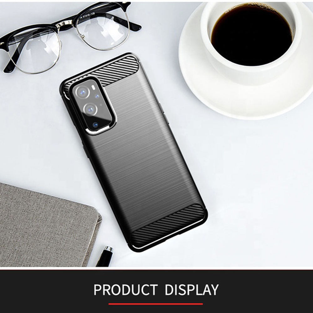 Калъф за OnePlus 9 Pro, Techsuit, Карбон, Черен