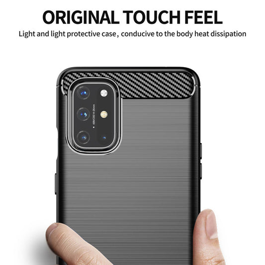 Калъф за OnePlus 9, Techsuit, Карбон, Черен