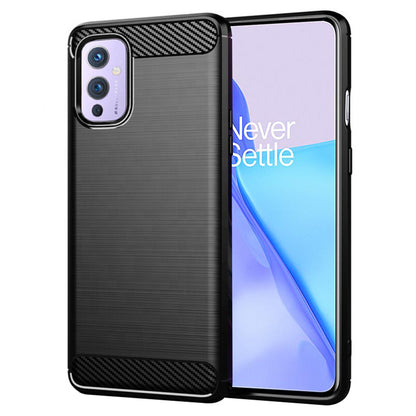Калъф за OnePlus 9, Techsuit, Карбон, Черен